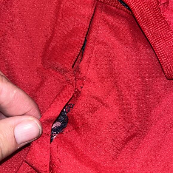 Majestic Authentic Boston Red Sox 1/4 Zip Pullover Dug Out Jacket Mens M Note - Picture 3 of 6